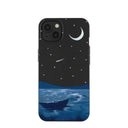 Black Moonlight Lake iPhone 13 Case