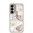 Clear Moonlit Oyster Samsung Galaxy S26+(Plus) Case With London Fog Ridge (Magnetic Charging included)