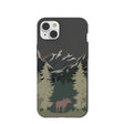 Black Moose Mountain iPhone 14 Plus Case