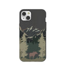 Black Moose Mountain iPhone 14 Plus Case