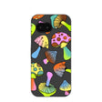 Black Mushroom Party Google Pixel 9a Case