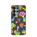 Black Mushroom Party Samsung Galaxy S26 Ultra Case