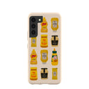 Seashell Mustard Fan Samsung Galaxy S22 Case