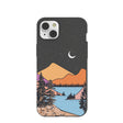 Black Night Trails iPhone 14 Plus Case