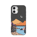 Black Night Trails iPhone 16 Case