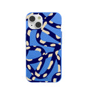 Electric Blue Noodles iPhone 14 Case