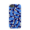 Electric Blue Noodles iPhone 6/6s/7/8/SE Case