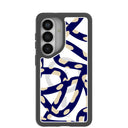 Clear Noodles Samsung Galaxy S26 Case With Noir Ridge (Magnetic Charging included)