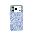 Powder Blue Ocean Charms iPhone 17 Pro Case