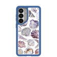 Clear Oceana Whorl Samsung Galaxy S26+(Plus) Case With True Blue Ridge (Magnetic Charging included)