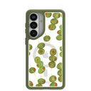 Clear Olive Hour Samsung Galaxy S26+(Plus) Case With Forest Floor Ridge (Magnetic Charging included)