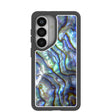 Clear Opal Tide Samsung Galaxy S26 Case With Noir Ridge (Magnetic Charging included)