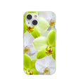 Sage Green Orchid Blooms iPhone 14 Case