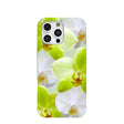 Sage Green Orchid Blooms iPhone 16 Pro Max Case