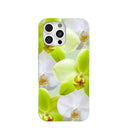 Sage Green Orchid Blooms iPhone 16 Pro Max Case