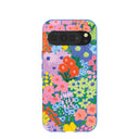 Electric Blue Painted Garden Google Pixel 10 Pro XL Case