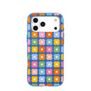 Electric Blue Petal Pop iPhone 17 Pro Max Case