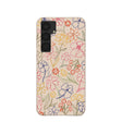 Seashell Petals Sketch Samsung Galaxy S25+(Plus) Case