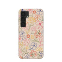 Seashell Petals Sketch Samsung Galaxy S25 Case