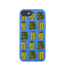 Electric Blue Pickling Pickles iPhone 6/6s/7/8/SE Case