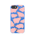 Electric Blue Piggies iPhone 6/6s/7/8/SE Case