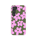 Forest Floor Pink Blooms Samsung Galaxy S24 Case