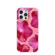 Bubblegum Pink Pink Orchids iPhone 15 Pro Max Case