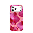 Bubblegum Pink Pink Orchids iPhone 17 Pro Max Case