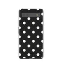 Black Polka Confetti Google Pixel 6a Case