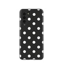 Black Polka Confetti Samsung Galaxy S21 Case