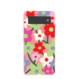 Bubblegum Pink Poppy Flora Google Pixel 6 Case