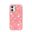 Bubblegum Pink Pretty Picnic iPhone 16 Case