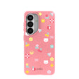Bubblegum Pink Pretty Picnic Samsung Galaxy S26 Case