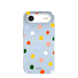 Powder Blue Rainbow Dots iPhone Air Case