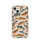 Seashell Rainbow Trout iPhone 14 Case