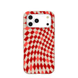 Seashell Red Checks iPhone 17 Pro Max Case