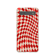 Seashell Red Checks Google Pixel 6a Case