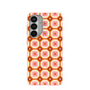Bubblegum Pink Retro Tiles Samsung Galaxy S26+(Plus) Case