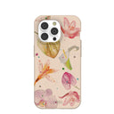Seashell Rhinestone Bouquet iPhone 14 Pro Case