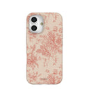 Seashell Rococo Bouquets iPhone 16 Case