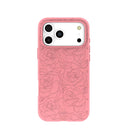 Bubblegum Pink Rosettes iPhone 17 Pro Max Case