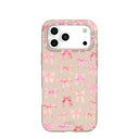 Seashell Rosy Bows iPhone 17 Pro Max Case