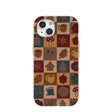London Fog Rustic Grid iPhone 15 Case
