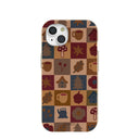 London Fog Rustic Grid iPhone 15 Case