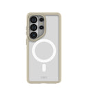 Clear Samsung Galaxy S26 Ultra Case with London Fog Ridge (Magnetic Charging Included)