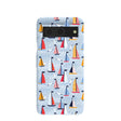 Powder Blue Sails and Seagulls Google Pixel 8 Case