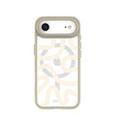Clear Sandstone Wiggle iPhone Air Case With London Fog Ridge (MagSafe included)