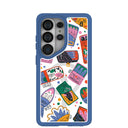 Clear Sardine Cans Samsung Galaxy S26 Ultra Case With True Blue Ridge (Magnetic Charging included)