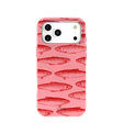 Bubblegum Pink Sardine Stream iPhone 17 Pro Max Case
