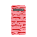 Bubblegum Pink Sardine Stream Google Pixel 7a Case